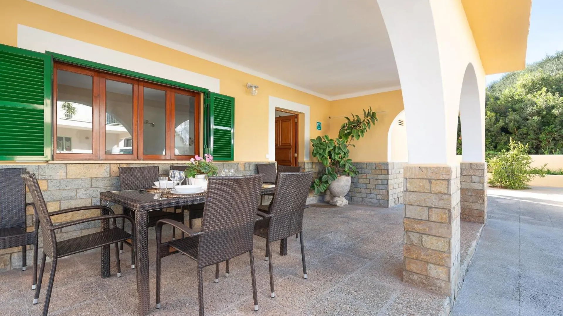 פורטוקולום Amplia Villa En Mallorca Con Jardin, 4 Dormitorios Y Zona Bbq Cerca Del Mar En Portocolom
