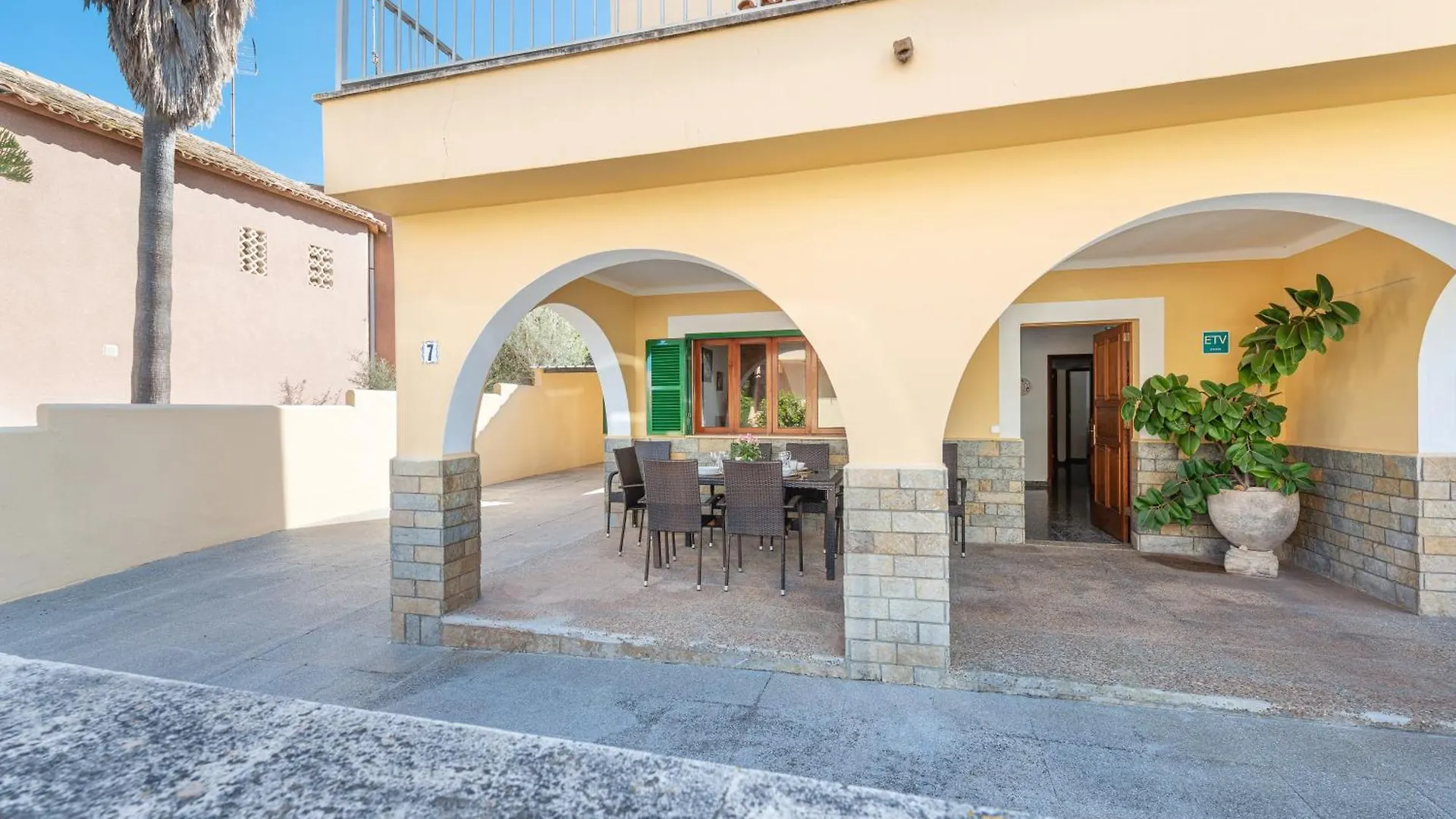 פורטוקולום Amplia Villa En Mallorca Con Jardin, 4 Dormitorios Y Zona Bbq Cerca Del Mar En Portocolom